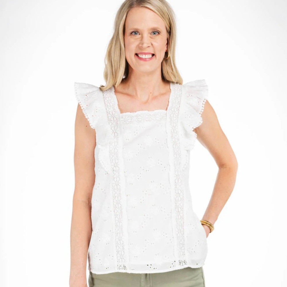 Amalli Talli Marbella Eyelet Tall Tank size small